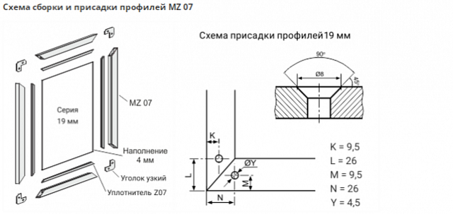 ФАСАДНЫЙ ПРОФИЛЬ MZ 07